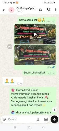 Testimonial Papan Bunga bumiwangi